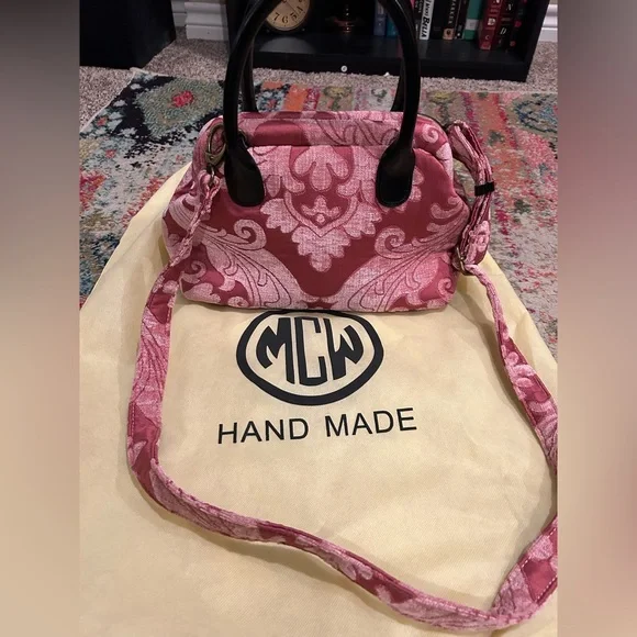 Max Carpetbag Works Handmade Queen Rose Satchel - Picture 2 of 4